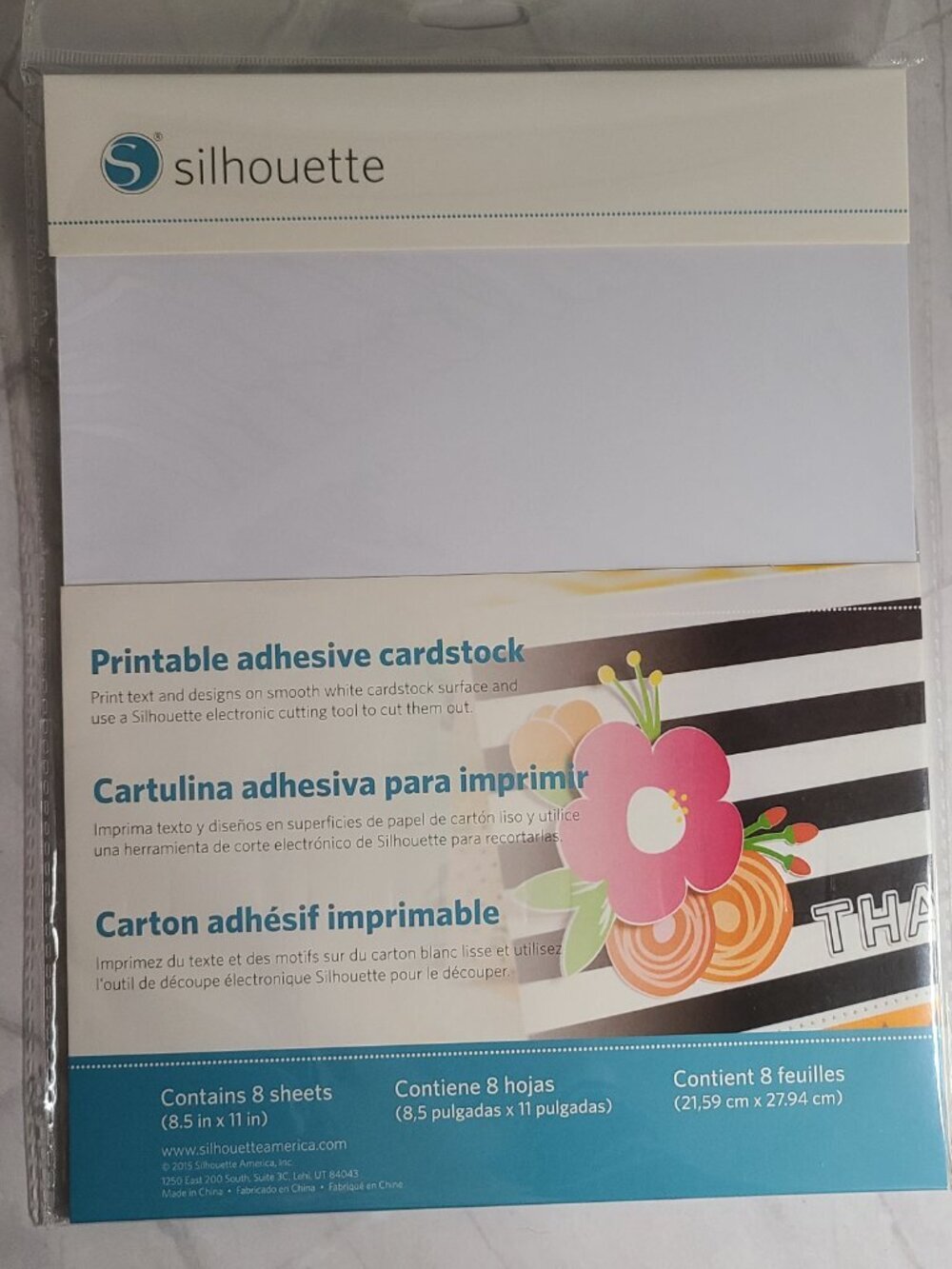 Silhouette Cameo Sticker Sampler Accessories Papers Lot of 5 - Picture 7 of 15